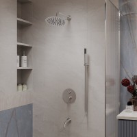 Душевая система Vincea Villa VSFW-1VL3CH, встраиваемая, хром