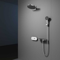 Душевая система Vincea Futura VSFW-2F12TCH, термостатическая, на 3 потребителя, цвет хром