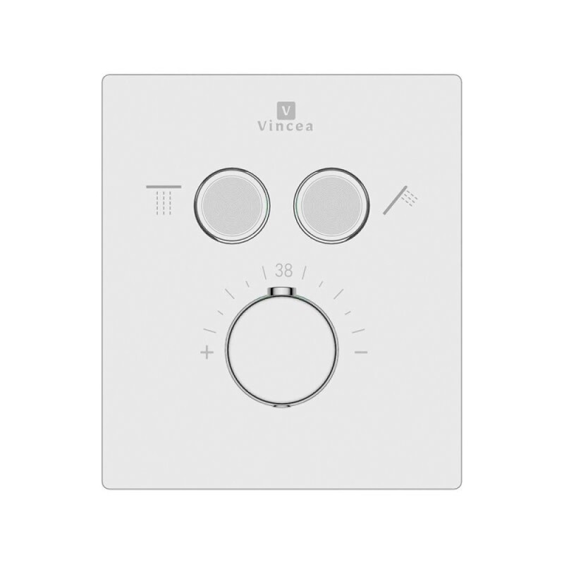 Душевая система Vincea Inspire VSFW-3I21MT3CH, термостатическая, цвет хром/черный