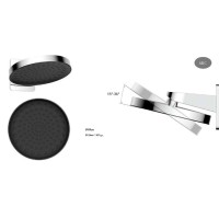 Душевая система Vincea Inspire VSFW-3I21MT3RCH, термостатическая, цвет хром
