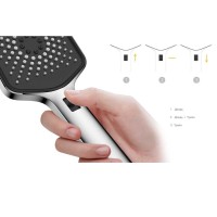 Душевая система Vincea Inspire VSFW-3I21MT4GM, термостатическая, воронёная сталь, gunmetal