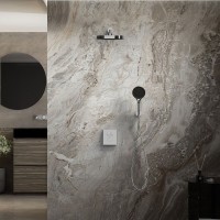 Душевая система Vincea Inspire VSFW-3I21T2CH, термостатическая, 2 потребителя, цвет хром