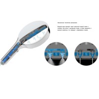 Душевая система Vincea Inspire VSFW-3I22MT2GM, термостатическая, на 2 потребителя, воронёная сталь, gunmetal