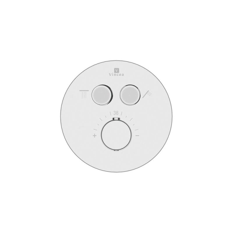 Душевая система Vincea Inspire VSFW-3I22MT3CH, термостатическая, цвет хром/черный