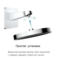 Душевая система Vincea Inspire VSFW-3I22MT3GM, термостатическая, воронёная сталь, gunmetal