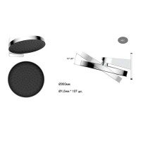 Душевая система Vincea Inspire VSFW-3I22MT3GM, термостатическая, воронёная сталь, gunmetal
