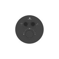 Душевая система Vincea Inspire VSFW-3I22MT3MB, термостатическая, цвет черный матовый