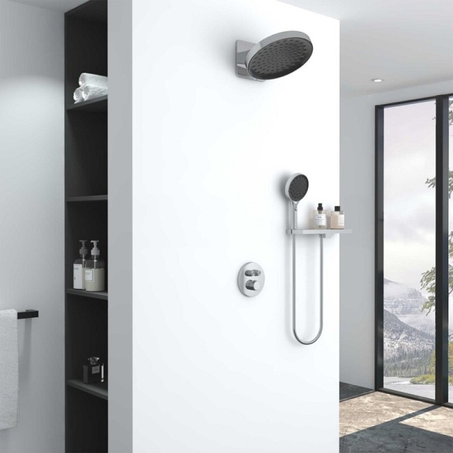 Душевая система Vincea Inspire VSFW-3I22MT3RCH, термостатическая, цвет хром