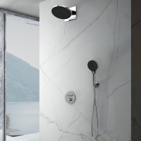 Душевая система Vincea Inspire VSFW-3I22MT5CH, термостатическая, на 2 потребителя, цвет хром