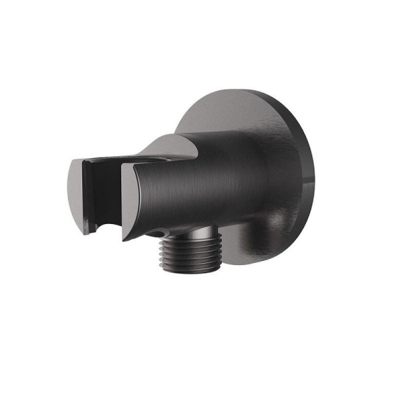 Душевая система Vincea Inspire VSFW-3I22MT5GM, термостатическая, на 2 потребителя, воронёная сталь, gunmetal