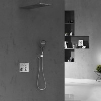 Душевая система Vincea VSFW-401TCH, термостатическая, на 2 потребителя,цвет хром