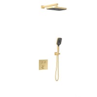 Душевая система Vincea VSFW-4211BG, цвет брашированное золото