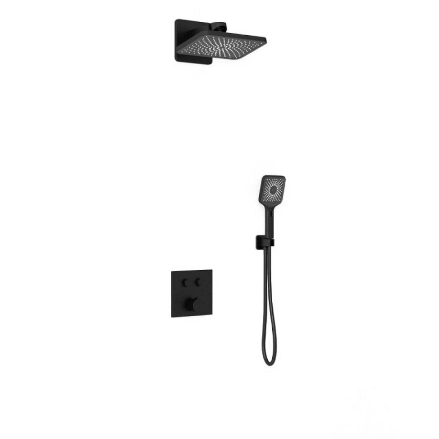 Душевая система Vincea Inspire VSFW-421I4MB, цвет черный матовый
