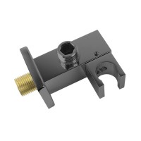 Душевая система Vincea, с изливом, воронёная сталь, gunmetal, VSFW-4311GM
