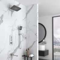 Душевая система Vincea Inspire VSFW-433TI4CH, термостатическая, цвет хром