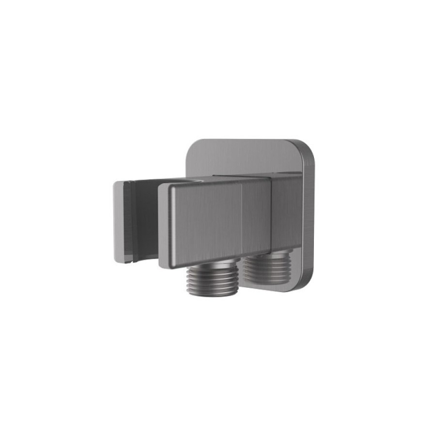 Душевая система Vincea Inspire VSFW-433TI4GM, термостатическая, воронёная сталь, gunmetal