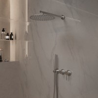 Душевая система Vincea Groove VSFW-4G01BN, цвет брашированный никель