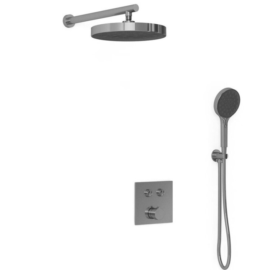 Душевая система Vincea Inspire VSFW-4I212GM, воронёная сталь, gunmetal