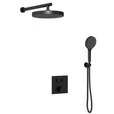 Душевая система Vincea Inspire VSFW-4I212MB, цвет черный матовый