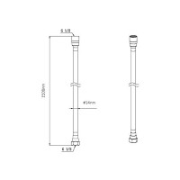 Душевой гарнитур Vincea, 3 режима струи, воронёная сталь, gunmetal, VSHN-41HGM