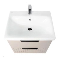 Тумба под раковину Viant Сицилия VSIC50MDCAP-T2YP, 50 см, подвесная, с ящиками, цвет капучино