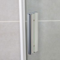 Душевой уголок Vincea Slim-U 90 x 90 см, стекло прозрачное, профиль хром, VSP-2SU900CL