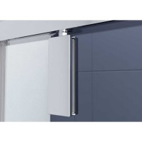 Душевой уголок Vincea Penta VSP-3P 100 x 100 см пятиугольный, дверь распашная, стекло прозрачное, хром, VSP-3P100CL