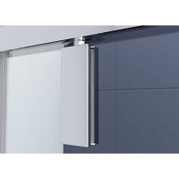 Душевой уголок Vincea Penta VSP-3P 90 x 90 см пятиугольный, дверь распашная, стекло прозрачное, хром, VSP-3P900CL