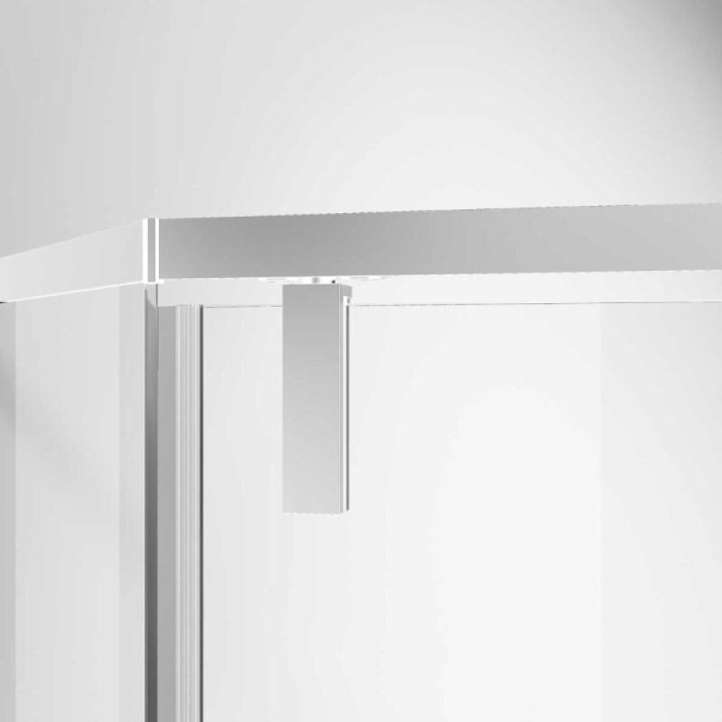 Душевой уголок Vincea Slim-N VSP-4SN100CL, 100 x 100 см, стекло прозрачное, профиль хром