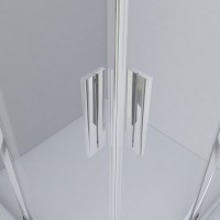 Душевой уголок Vincea Garda VSQ-1G900CL, 90 x 90 см, четверть круга, дверь раздвижная, стекло прозрачное, хром