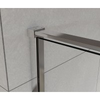 Душевой уголок Vincea Arno VSR-1A 140 x 80 см прямоугольный, дверь раздвижная, стекло прозрачное, хром, VSR-1A8014CL