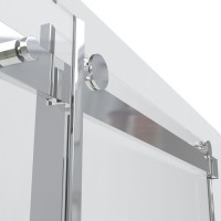 Душевой уголок Vincea Como VSR-1C8014CL, 140 x 80 см, прямоугольный, дверь раздвижная, стекло прозрачное, хром