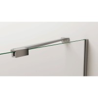 Душевой уголок Vincea Extra VSR-1E 110/120 x 80 см, стекло прозрачное, профиль хром, VSR-1E111280CL