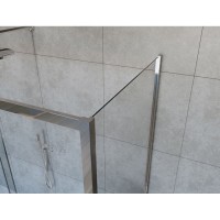 Душевой уголок Vincea Garda VSR-1G2 190 x 100 см прямоугольный, дверь раздвижная, стекло прозрачное, хром, VSR-1G21019CL