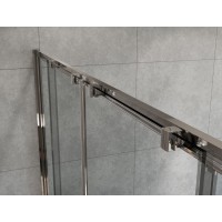 Душевой уголок Vincea Garda VSR-1G2 170 x 80 см прямоугольный, дверь раздвижная, стекло прозрачное, хром, VSR-1G28017CL