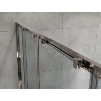 Душевой уголок Vincea Garda VSR-1G2 190 x 80 см прямоугольный, дверь раздвижная, стекло прозрачное, хром, VSR-1G28019CL