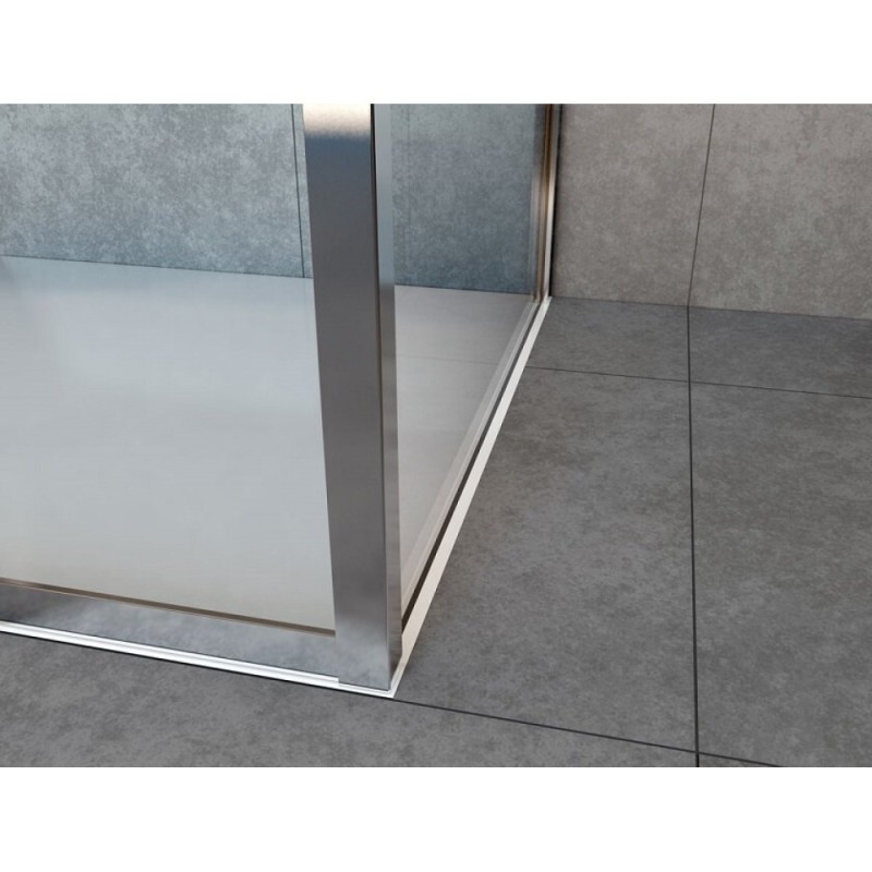Душевой уголок Vincea Garda VSR-1G2 190 x 90 см прямоугольный, дверь раздвижная, стекло прозрачное, хром, VSR-1G29019CL