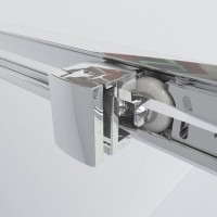 Душевой уголок Vincea Garda VSR-1G8012CL, 120 x 80 см, прямоугольный, дверь раздвижная, стекло прозрачное, хром
