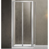 Душевой уголок Vincea Garda VSR-1G8090CL, 90 x 80 см, прямоугольный, дверь складная, стекло прозрачное, хром