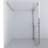 Душевой уголок Vincea Garda VSR-1G1 160 x 90 см прямоугольный, дверь раздвижная, стекло прозрачное, хром, VSR-1G9016CL