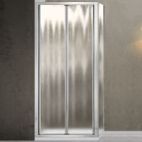 Душевой уголок Vincea Garda VSR-1G9080CH, 80 x 90 см, прямоугольный, дверь складная, стекло шиншилла, хром