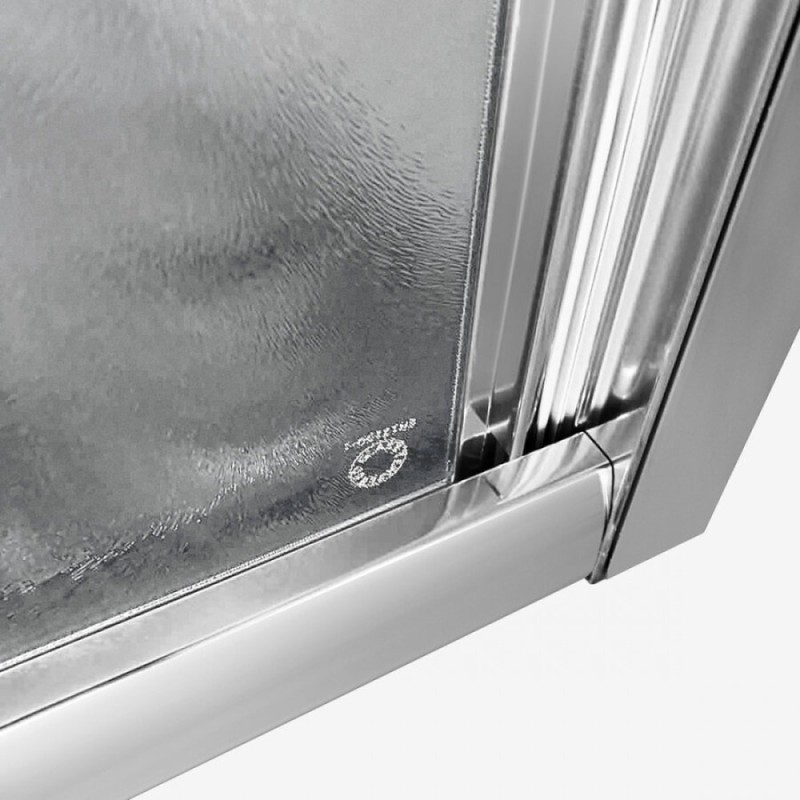 Душевой уголок Vincea Garda VSR-1G9090CH, 90 x 90 см, квадратный, дверь складная, стекло шиншилла, хром