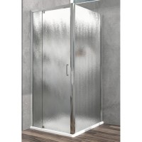 Душевой уголок Vincea Intra VSR-1I708090CH, 70/80 x 90 см, прямоугольный, дверь распашная, стекло шиншилла, хром