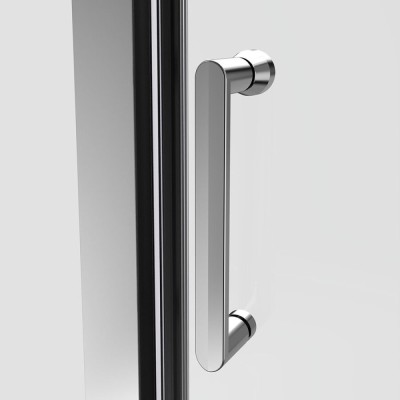 Душевой уголок Vincea Intra VSR-1I901080CL, 90/100 x 80 см, прямоугольный, дверь распашная, стекло прозрачное, хром