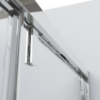 Душевой уголок Vincea Lugano VSR-1L9012CL-1, 120 x 90 см, прямоугольный, дверь раздвижная, стекло прозрачное, хром
