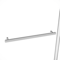 Душевой уголок Vincea Slim Soft, 120 x 80 см, прямоугольный, дверь раздвижная, стекло прозрачное, хром, VSR-1SS8012CL