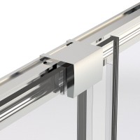 Душевой уголок Vincea Stella VSR-1ST1016CL, 160 x 100 см, стекло прозрачное, профиль хром
