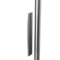Душевой уголок Vincea Stella VSR-1ST8011CLB, 110 x 80 см, стекло прозрачное, профиль черный
