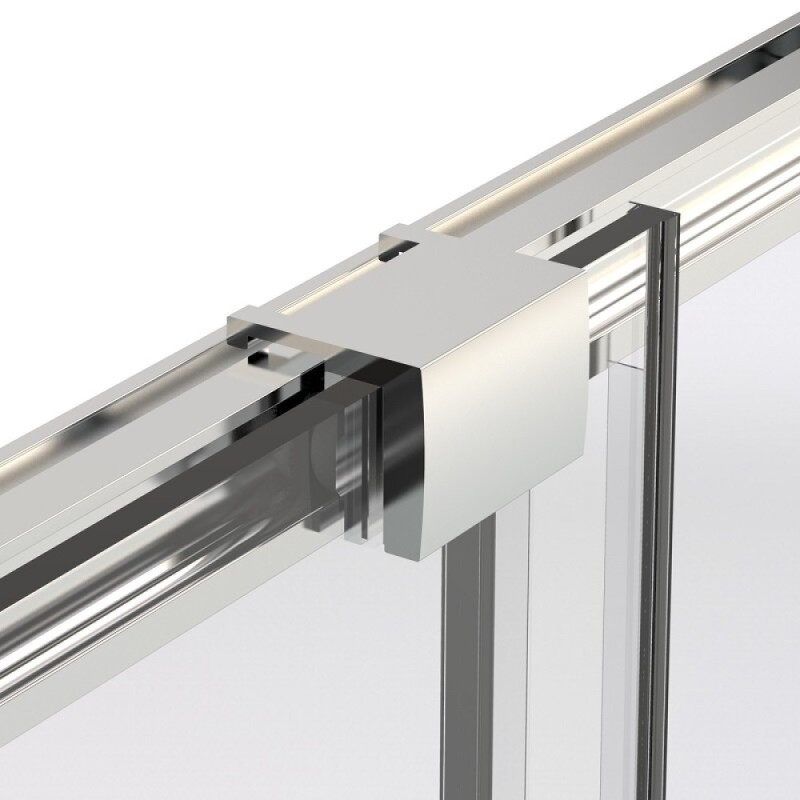Душевой уголок Vincea Stella VSR-1ST8015CL, 150 x 80 см, стекло прозрачное, профиль хром