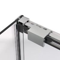 Душевой уголок Vincea Stella VSR-1ST9012CL, 120 x 90 см, стекло прозрачное, профиль хром